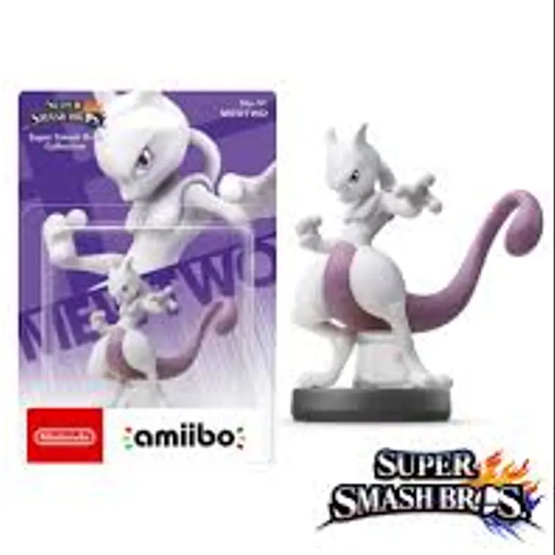 Amiibo Mewtwo-Super Smash Bros Nintendo