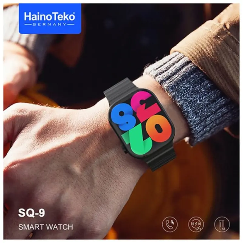 MONTRE CONNECTÉE HAINO TEKO SQ-9 - NOIR