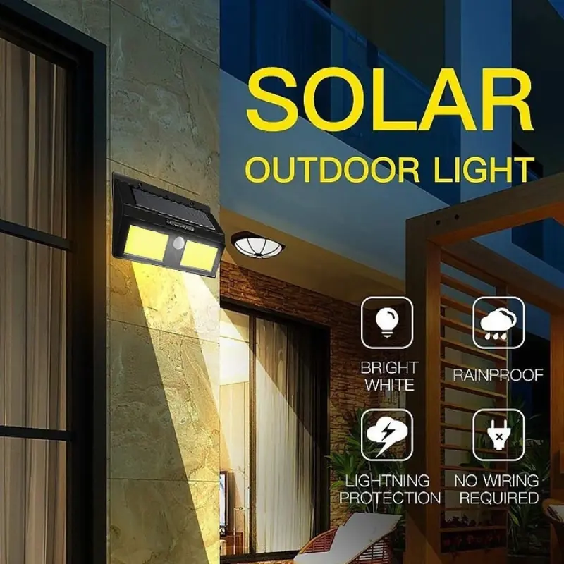 lampe solaire avec détecteur de mouvement 1626A