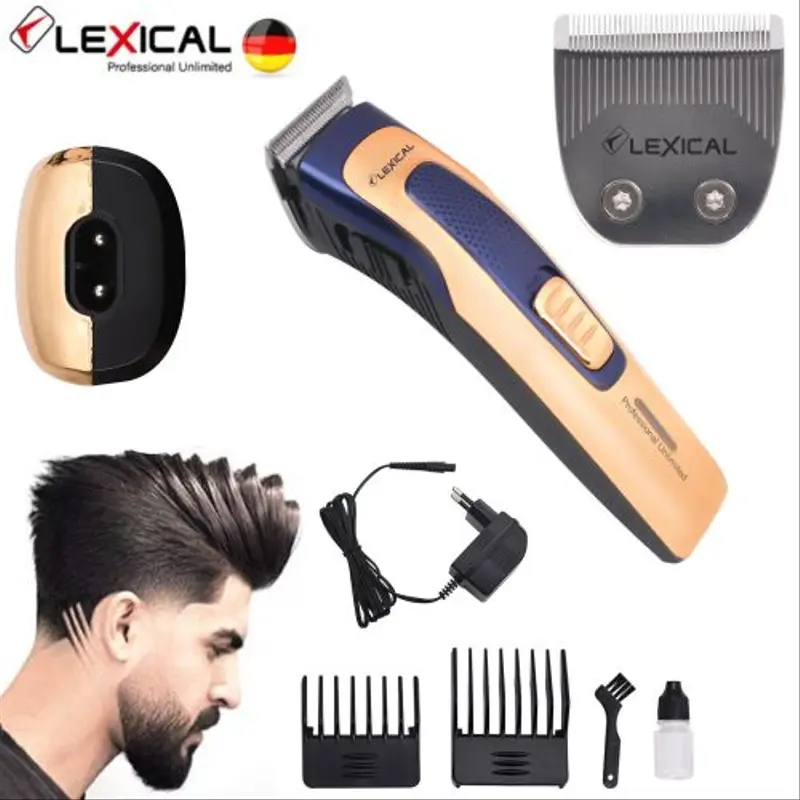 Tondeuse Cheveux Professionnelle Rechargeable -Noir&Bronze - LHC-5603