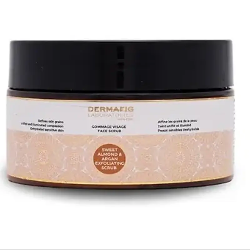 Gommage Visage Amande Douce et Argan DERMAFIG