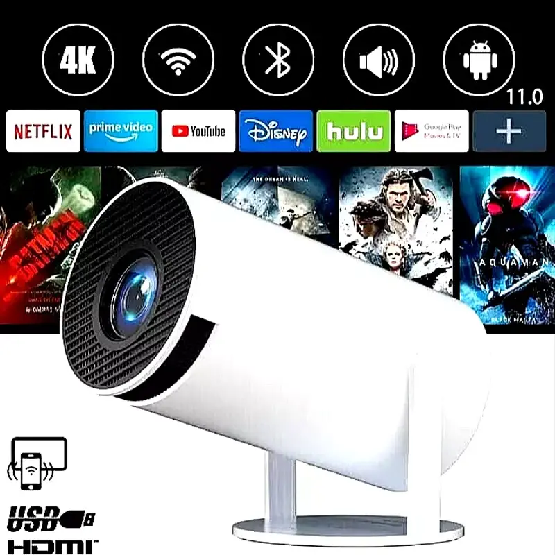 Projecteur Wifi Ultra HD 4K - Speaker integré