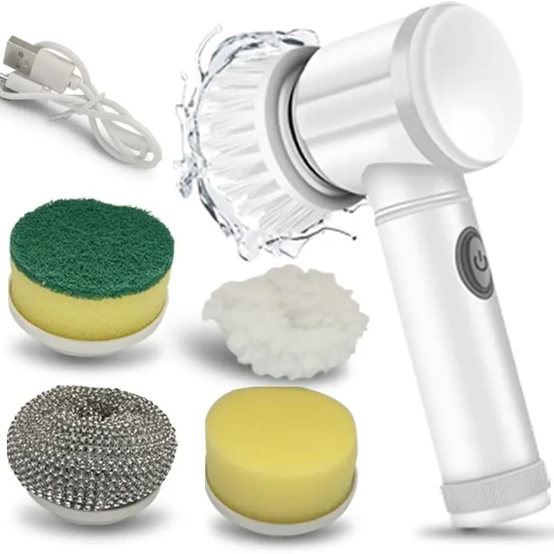 Brosse Électrique Rotative de Nettoyage – 5 en 1