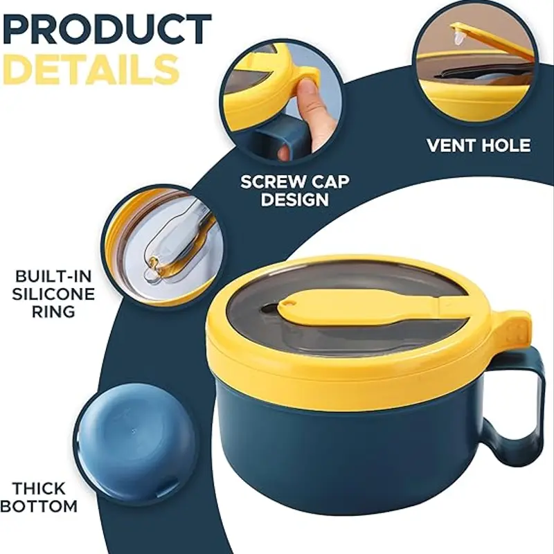 Boite Repas - Lunch Box - Isotherme -  950ML Sh161-19
