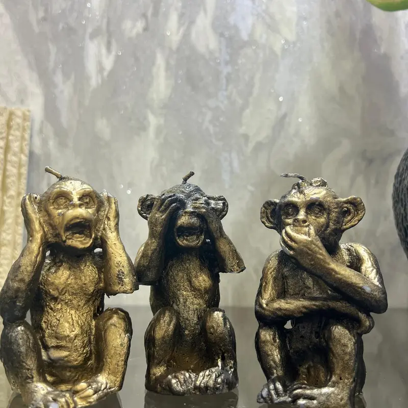 Bougies :Three Wise Monkeys