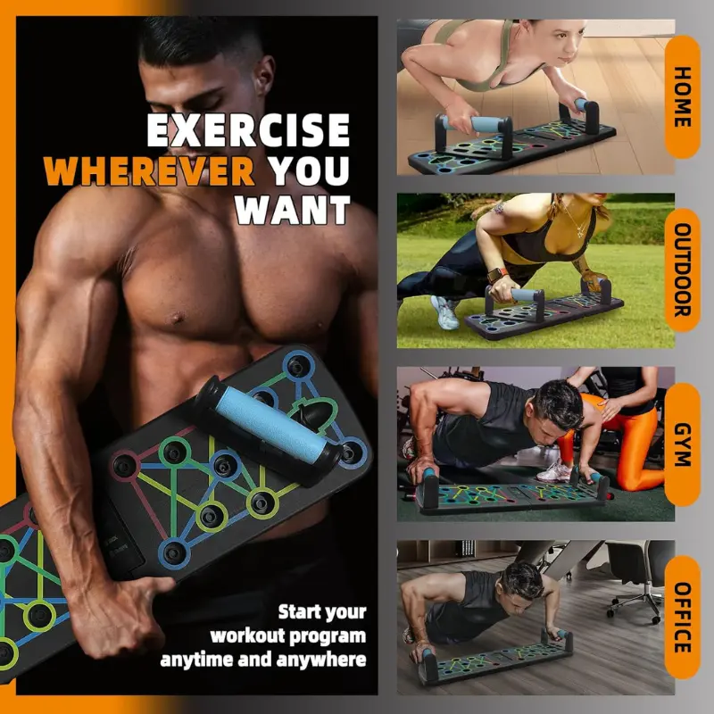 Kit de Gym à Domicile Multi-Usage