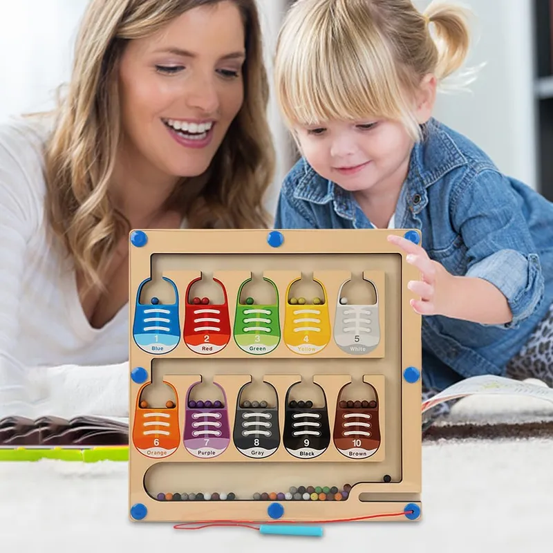 لعبة المتاهة المغناطيسية 3 أشكال